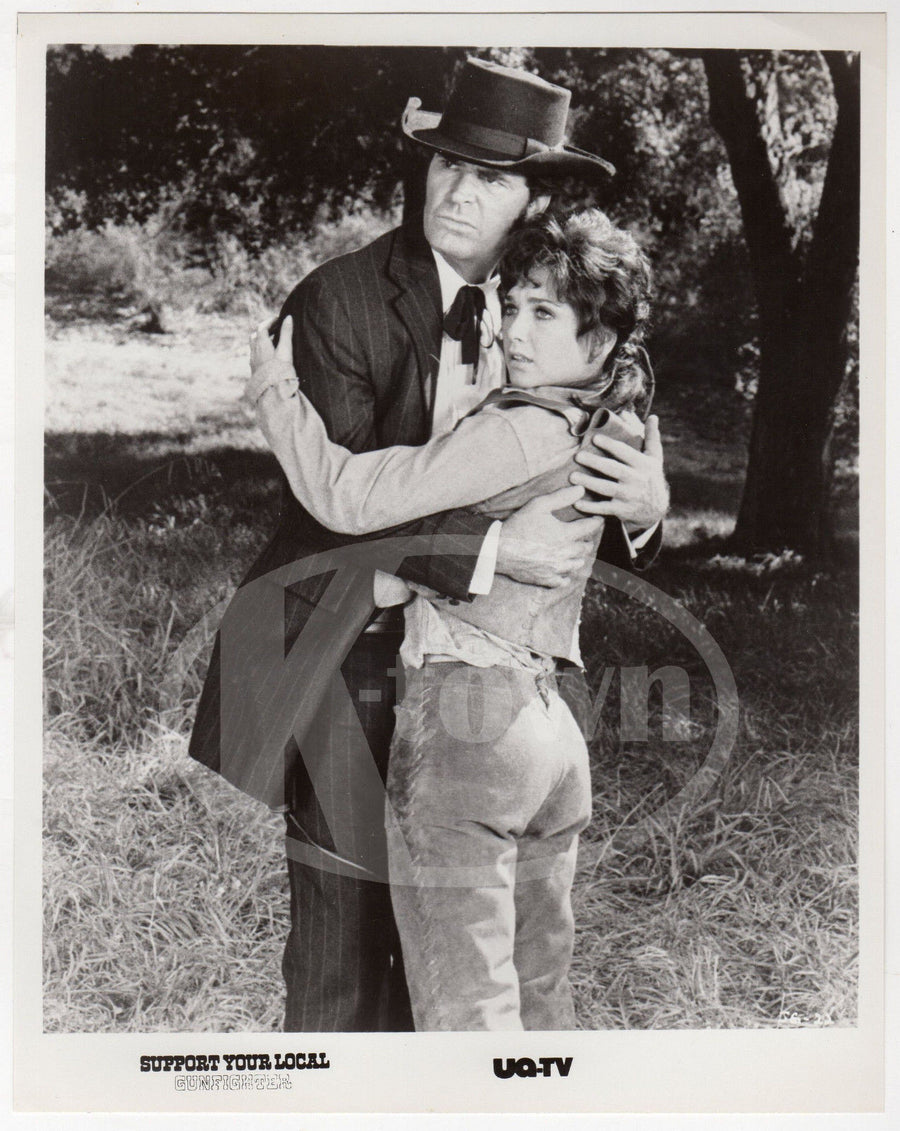 JAMES GARNER ACTOR SUPPORT YOUR LOCAL GUNFIGHTER TV SHOW PROMO PHOTO - K-townConsignments