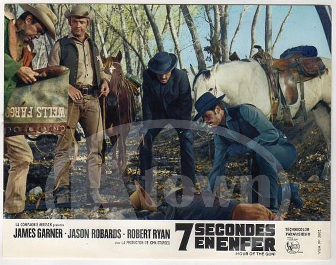 JAMES GARNER SECONDES EN ENFER COWBOY COWBOY MOVIE ACTORS VINTAGE PHOTO PRINT - K-townConsignments