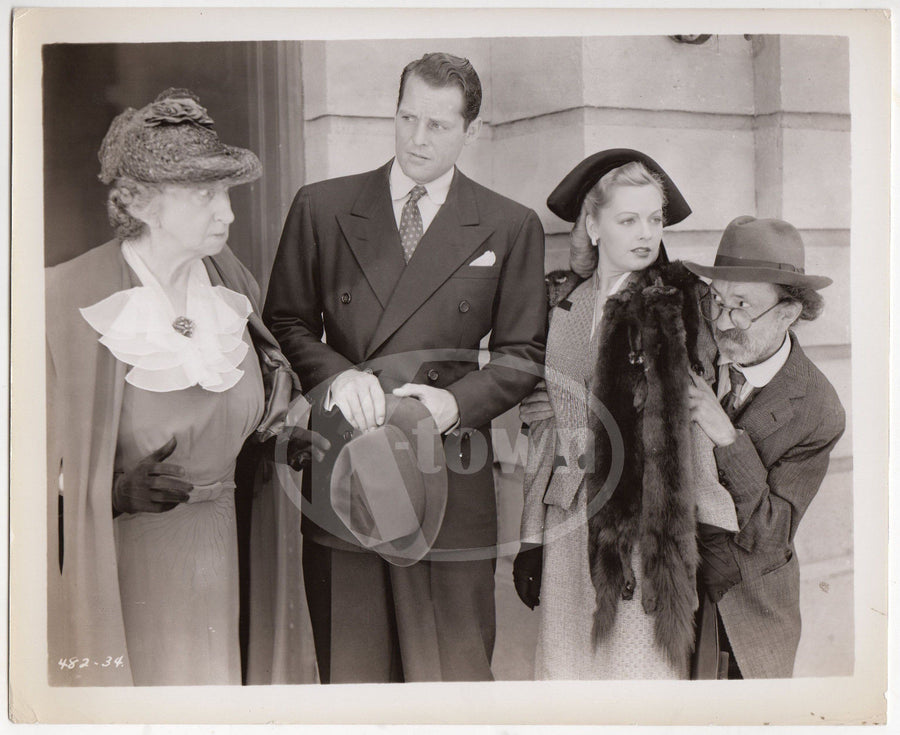 HOLLYWOOD AND VINE MOVIE ACTORS STREET SCENE VINTAGE MOVIE STILL PHOTO - K-townConsignments