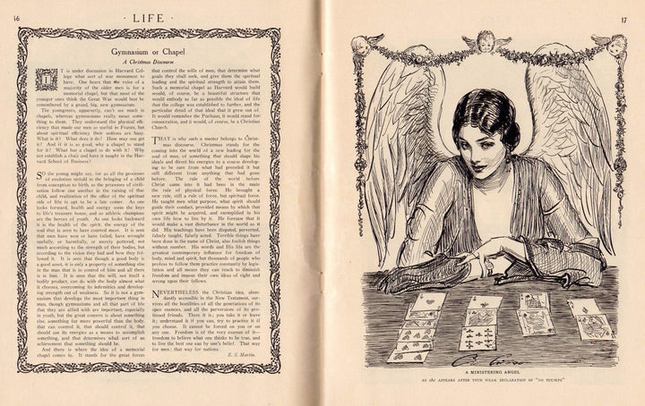 LIFE MAGAZINE CHRISTMAS 1923 W/ ANTIQUE ADVERTISING & 'NO TRUMP' CARTOON & MORE - K-townConsignments