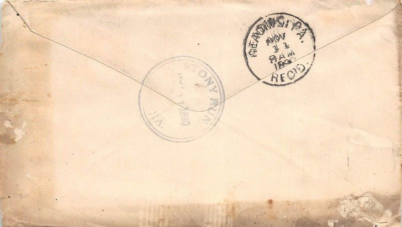 YORK PABOX & MACHINE COMPANY CORN SHELLERS ANTIQUE ADVERTISING POSTAL MAIL COVER - K-townConsignments