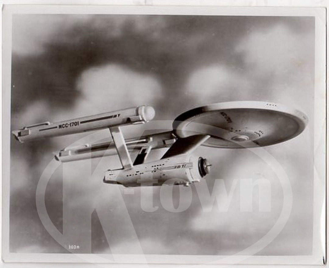 STAR TREK ENTERPRISE NCC-1701 STARSHIP VINTAGE TV SHOW PROMO PHOTO - K-townConsignments