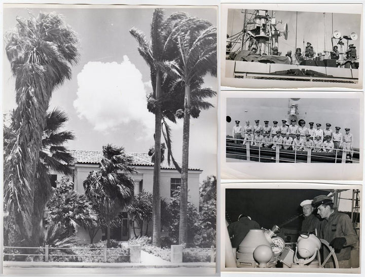 WWII ATOMIC BOMB BAKER WWII PHOTOGRAPER ID CARD & BIKINI ATOLL MILITARY PHOTOS - K-townConsignments