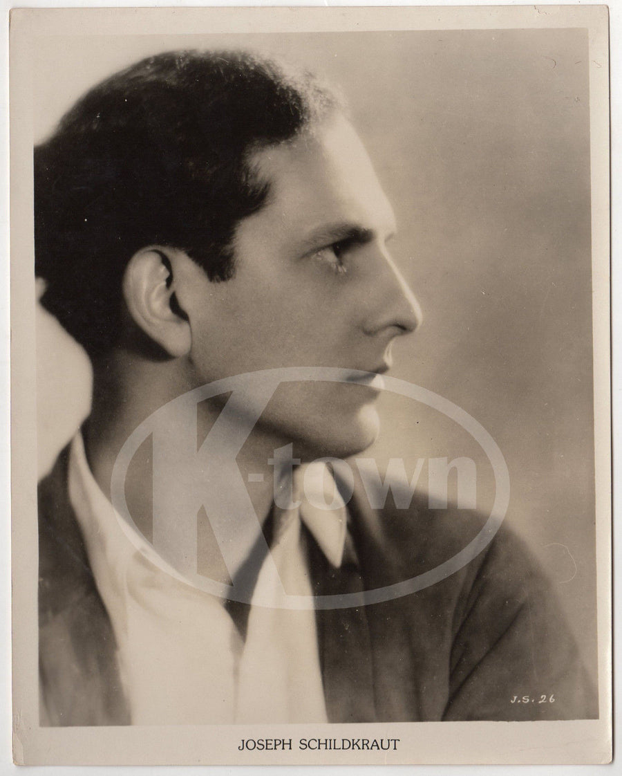 JOSEPH SCHILDKRAUT MOVIE ACTOR KING OF KINGS CECIL B DEMILLE ANTIQUE STUDIO PHOT - K-townConsignments