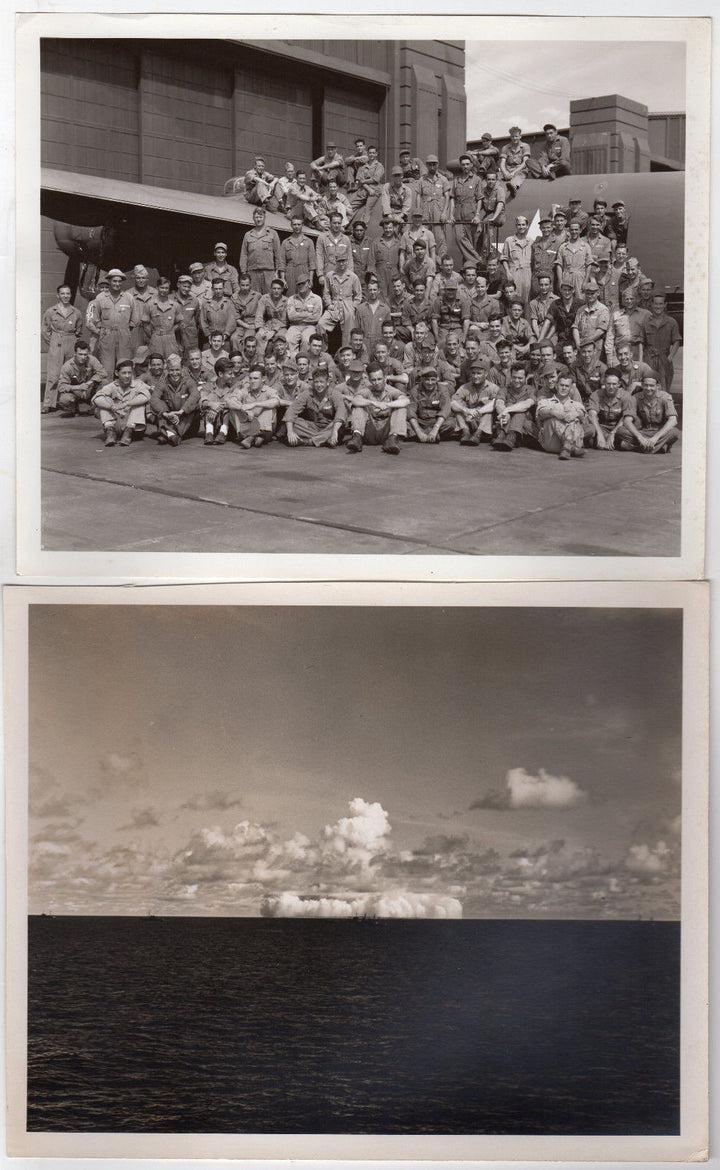 WWII ATOMIC BOMB BAKER WWII PHOTOGRAPER ID CARD & BIKINI ATOLL MILITARY PHOTOS - K-townConsignments