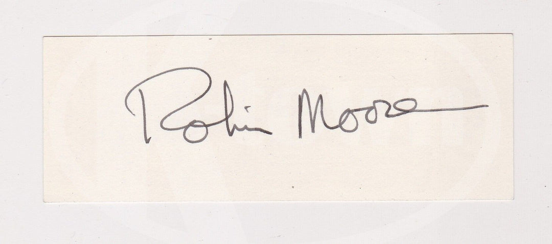 ROBIN MOORE THE FRENCH CONNECTION CRIME BOOK AUTHOR VINTAGE AUTOGRAPH SIGNATURE - K-townConsignments