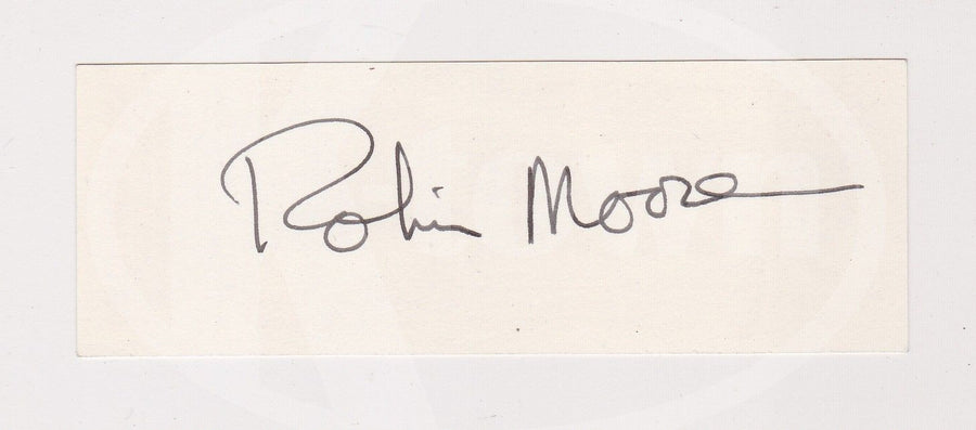 ROBIN MOORE THE FRENCH CONNECTION CRIME BOOK AUTHOR VINTAGE AUTOGRAPH SIGNATURE - K-townConsignments