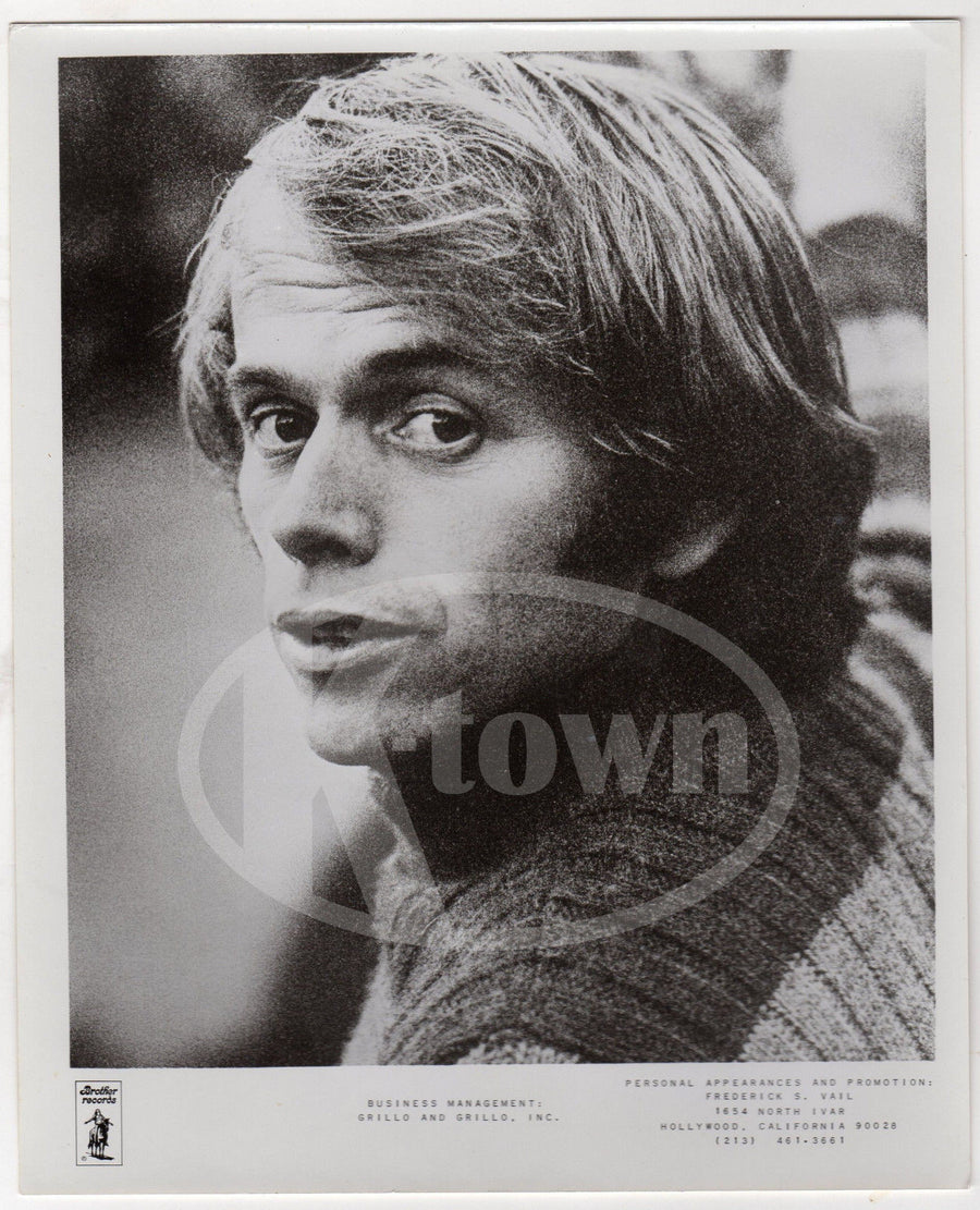 FREDERICK VAIL GRILLO MANAGEMENT VINTAGE BROTHER RECORDS STUDIO PROMO PHOTO - K-townConsignments