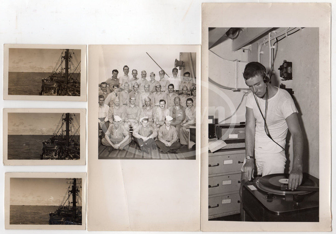 ATOMIC BOMB OPERATION CROSSROADS ORIGINAL WWII BIKINI ATOLL MILITARY PHOTOS LOT - K-townConsignments