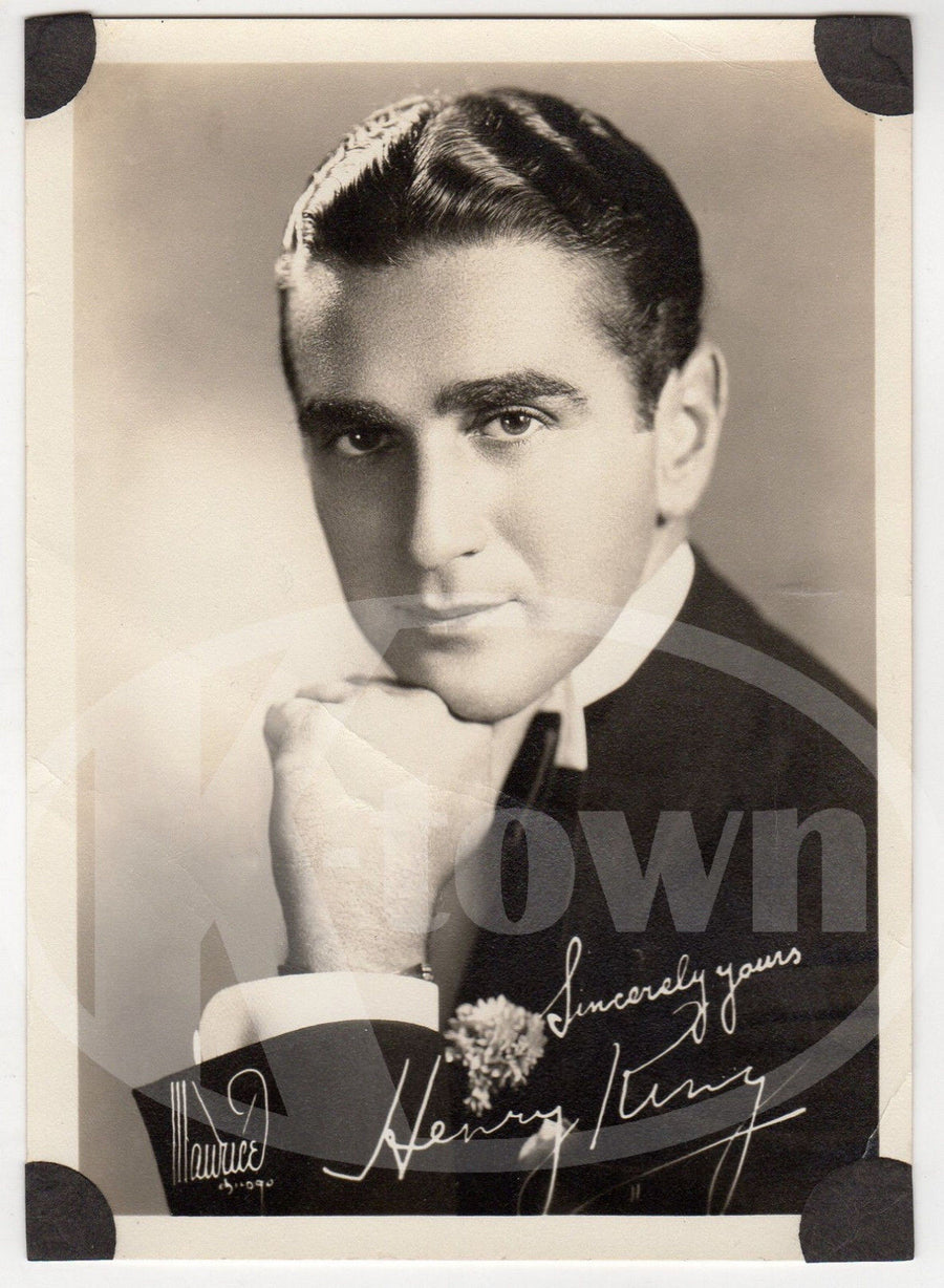 HENRY KING BIG BAND MUSICISN VINTAGE STUDIO PROMO PHOTOGRAPH - K-townConsignments