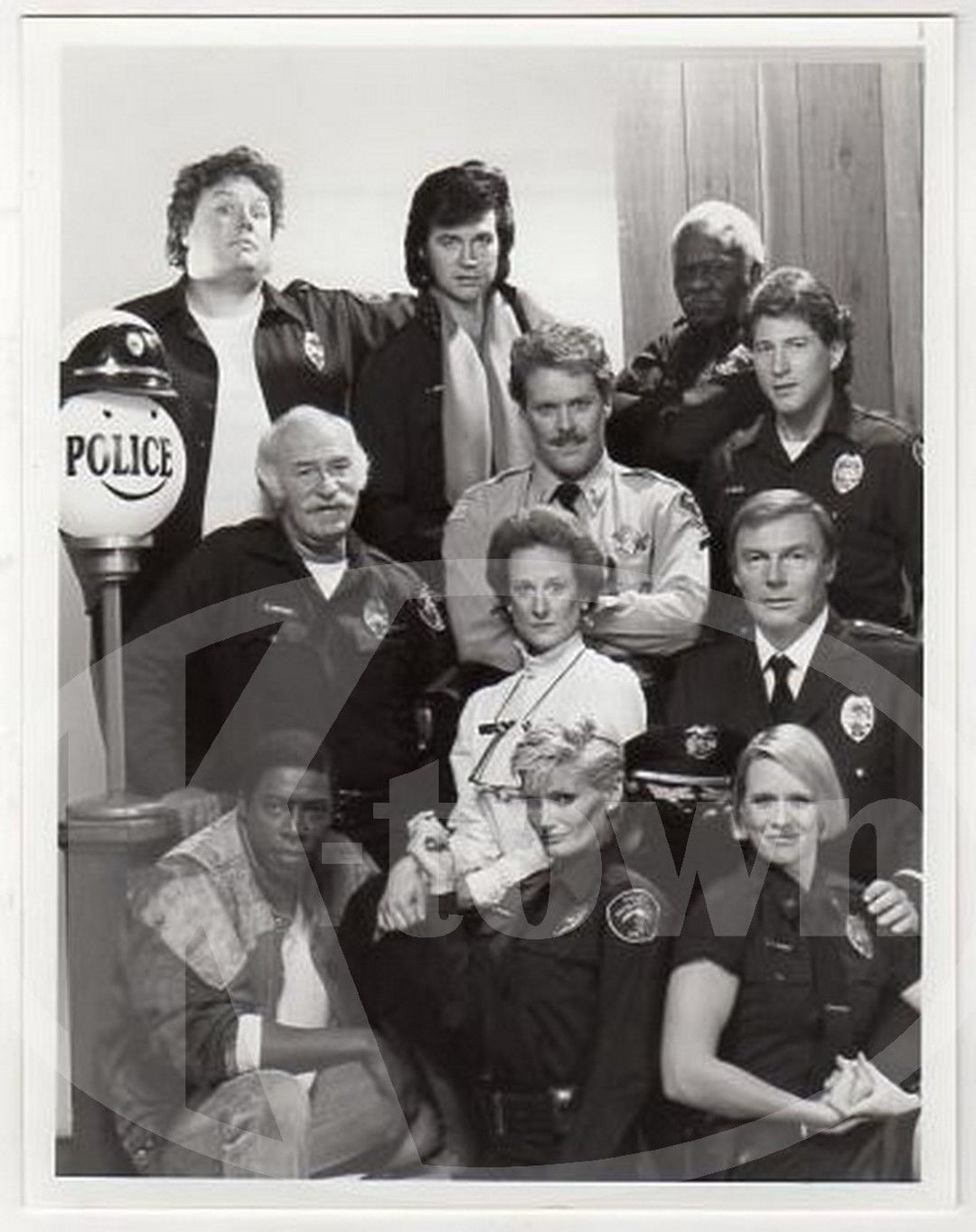 ADAM WEST THE LAST PRECINCT POLICE TV SHOW VINTAGE STUDIO PROMO PHOTO - K-townConsignments
