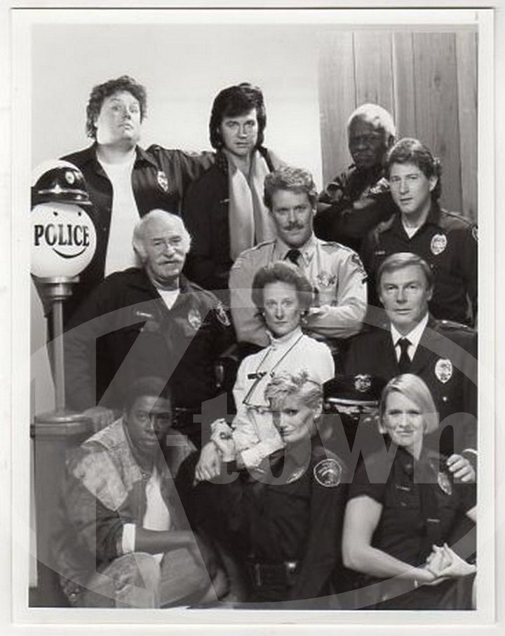ADAM WEST THE LAST PRECINCT POLICE TV SHOW VINTAGE STUDIO PROMO PHOTO - K-townConsignments