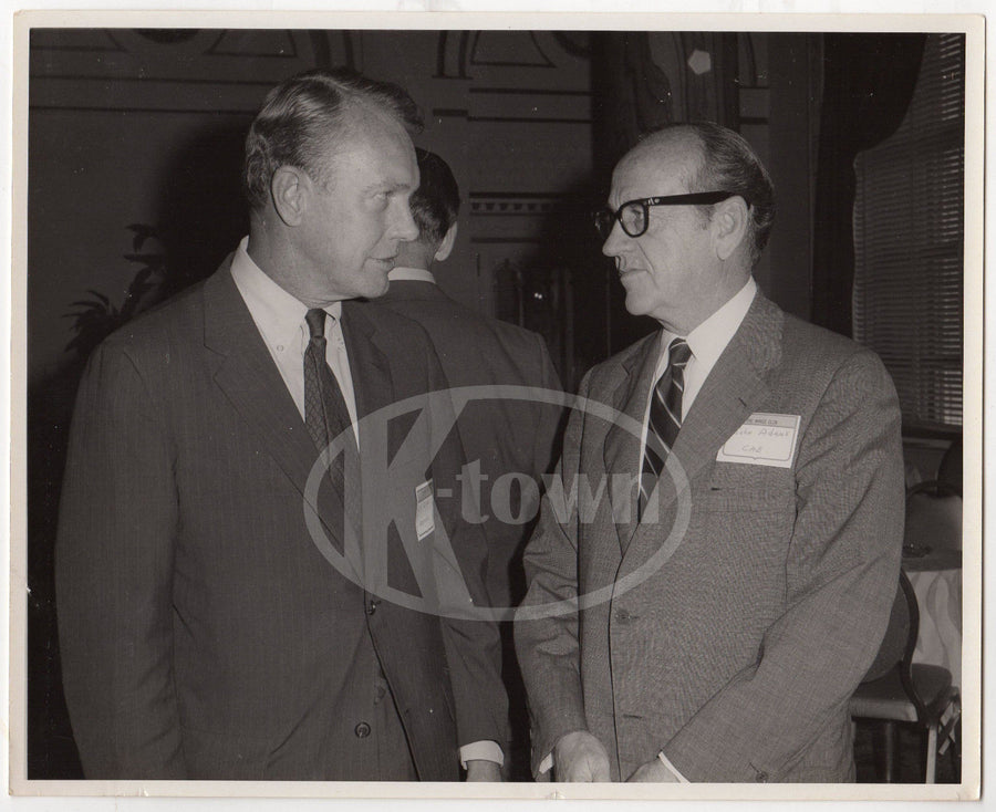 JOHN G. ADAMS CIVIL AERONAUTICS BOARD LUNCHEON VINTAGE NEWS FILE PHOTO 1970 - K-townConsignments