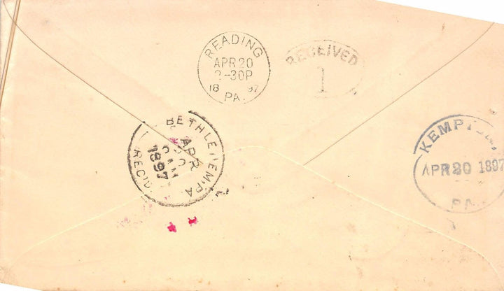 OLD BANGOR SLATE COMPANY CHARLES SHUMAN ANTIQUE AUTOGRAPH SIGNED LETTER 1897 - K-townConsignments