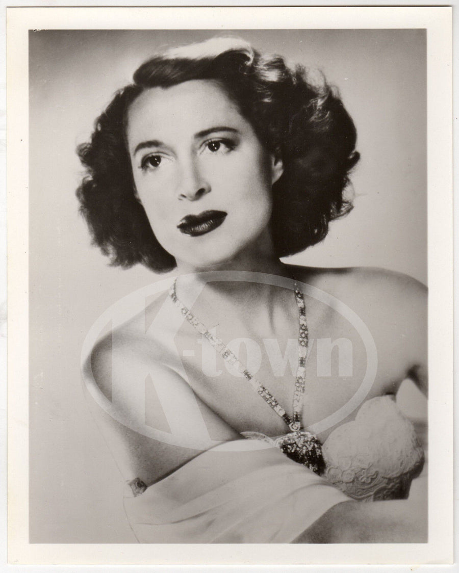 KITTY CARLISE HOLLYWOOD MOVIE ACTRESS VINTAGE STUDIO PROMO PHOTOGRAPH - K-townConsignments