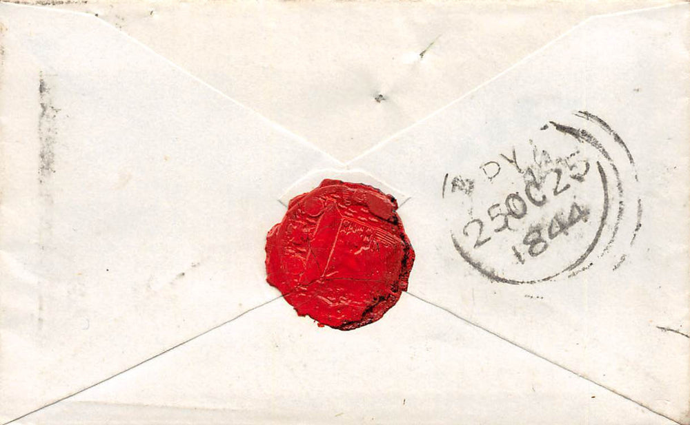 SYDNEY SMITH BRITISH ANGLICAN WRITER HAND ADDRESSED STAMPED POSTAL MAIL COVER - K-townConsignments