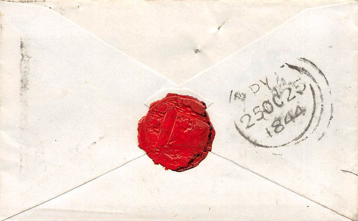 SYDNEY SMITH BRITISH ANGLICAN WRITER HAND ADDRESSED STAMPED POSTAL MAIL COVER - K-townConsignments