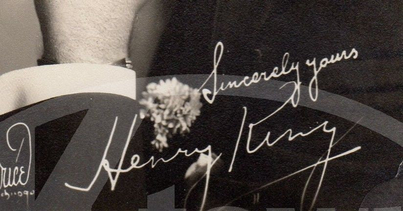 HENRY KING BIG BAND MUSICISN VINTAGE STUDIO PROMO PHOTOGRAPH - K-townConsignments