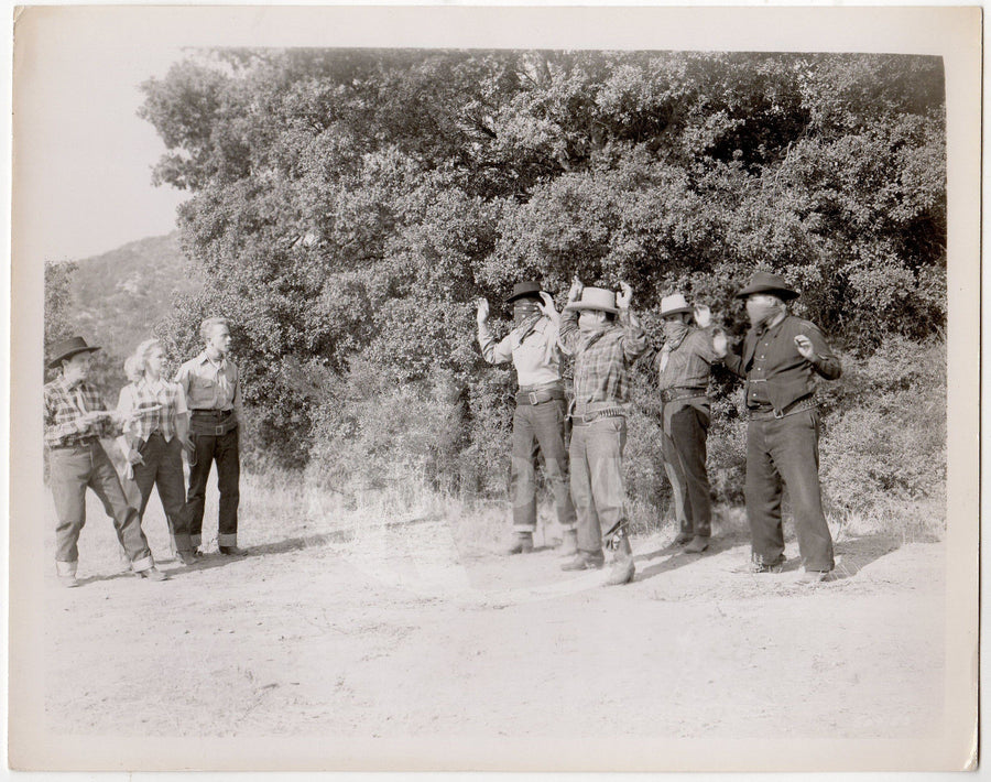 VACATION DAYS COWBOY WESTERN MOVIE ACTORS VINTAGE MOVIE STILL PHOTOGRAPH - K-townConsignments