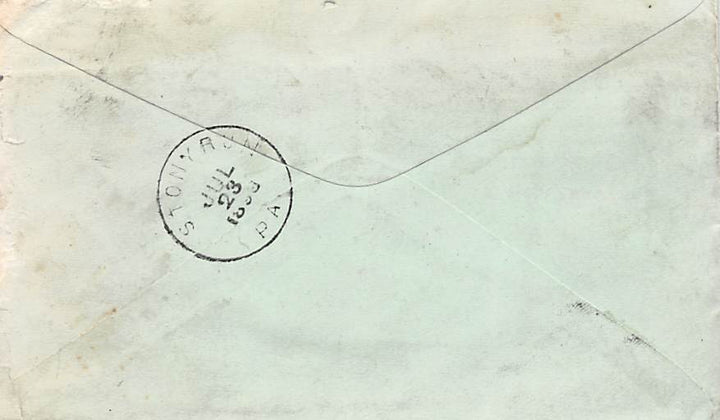 WEAVER'S DRY GOODS GROCERY HARDWARE STORE ANDREAS PA ANTIQUE SIGNED ADVERTISING - K-townConsignments