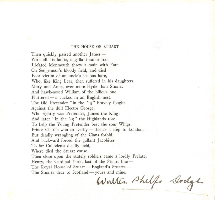 WATLER PHELPS DODGE THREE GREEK TALES AUTHOR ORIGINAL AUTOGRAPH SIGNATURE - K-townConsignments