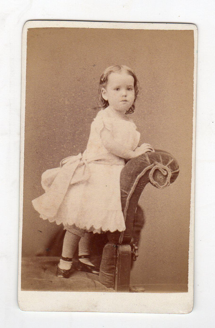 LELIA PERLEY C. S. GERMAN PHOTOGRAPHER CDV PHOTOS LOT - GREAT FASHION DRESS - K-townConsignments