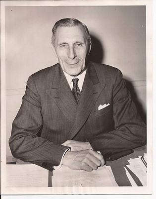 WILLIAM JANSEN PRESS PHOTO SUPERINTENDENT NEW YORK 1947 - K-townConsignments