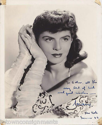 ARIANE VAILLANT ICE SKATING AUTOGRAPH SIGNED PHOTO - K-townConsignments