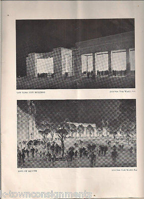 NEW YORK WORLDS FAIR 1939 RARE1938 STAGE RELIEF BOOK - K-townConsignments