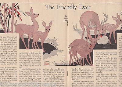 GRAPHIC ART VINTAGE ART DECO STYLE KIDS MAGAZINE 1947 - K-townConsignments