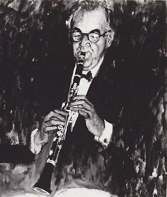 BENNY GOODMAN BIG BAND MUSICIAN ARTISTIC 8x10 PHOTO - K-townConsignments