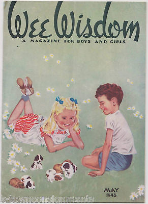 EARLY GRAPHIC ART VINTAGE ART DECO STYLE KIDS MAGAZINE - K-townConsignments