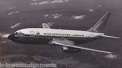 SUID-AFRIKAANSE LUGDIENS S. AFRICAN JET AIRPLANE VINTAGE ADVERTISING PROMO PHOTO - K-townConsignments