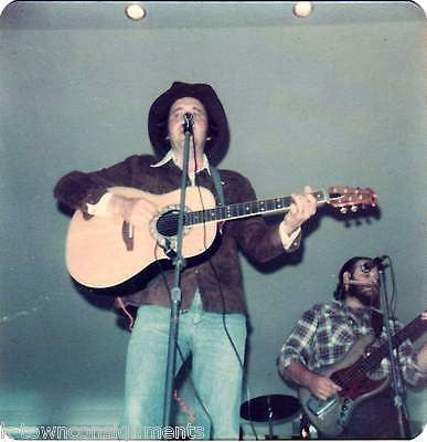 BOBBY BARE COUNTRY MUSIC SINGER ORIGINAL FAN CONCERT SNAPSHOT PHOTOS LOT - K-townConsignments