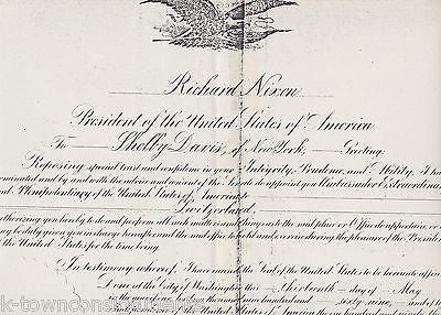 SHELBY CULLOM DAVIS US AMBASSADOR TO SWITZERLAND AUTOGRAPH SIGNED LETTER LOT - K-townConsignments