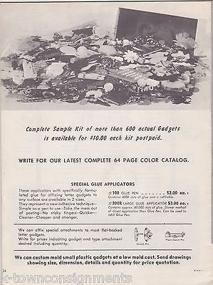 GADGET SHOWMANSHIP HEWIG MARVIC VINTAGE GRAPHIC ADVERTISING PROMOS SALES CATALOG - K-townConsignments
