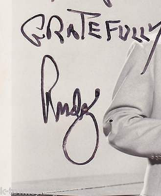 RUDY VALLEE SINGER & BIG BAND LEADER VINTAGE AUTOGRAPH SIGNED STUDIO PHOTO - K-townConsignments