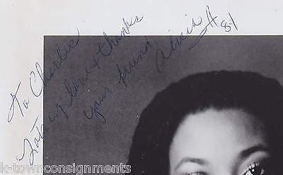 ALICIA MYERS MCA RECORDS R&B MUSIC VINTAGE AUTOGRAPH SIGNED STUDIO PROMO PHOTO - K-townConsignments