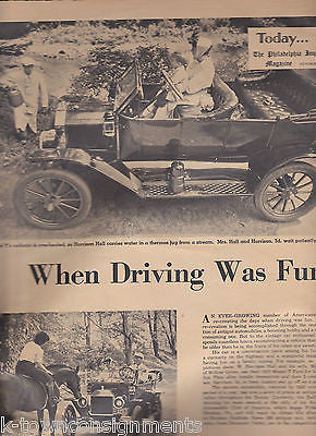 PHILADELPHIA INQUIRER WOMANS FASHION ADVERTISING VINTAGE SUNDAY MAGAZINE 1958 - K-townConsignments