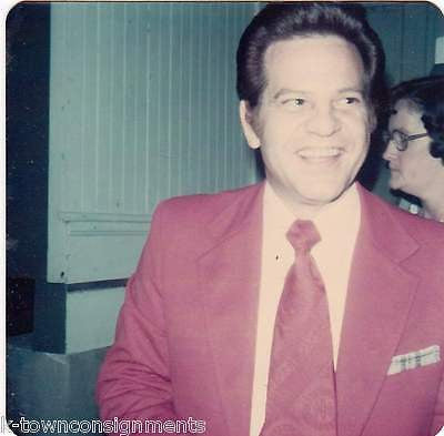 JOHNNY DOLLAR COUNTRY MUSIC SINGER ORIGINAL FAN CONCERT SNAPSHOT PHOTOS LOT - K-townConsignments