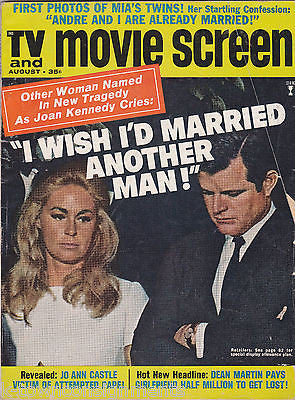 TV AND MOVIE SCREEN VINTAGE 1970s TED KENNEDY CELEBRITY TABLOID MAGAZINE - K-townConsignments