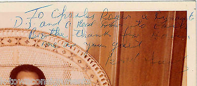 BRAD LUNDY R&B MUSIC SINGER VINTAGE AUTOGRAPH SIGNED STUDIO PROMO PHOTO - K-townConsignments