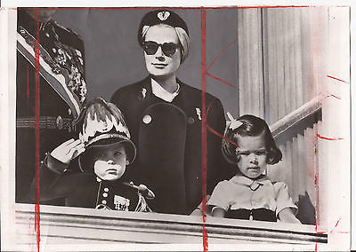 PRINCE ALBERT OF MONACO PRESS PHOTO GRACE KELLY PRINCE RAINER ROYAL FAMILY 1960S - K-townConsignments