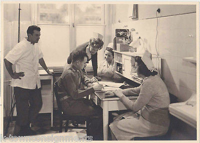 CHIEF OF SURGERY POST-WWII GERMANY SOLDIER'S VINTAGE MEDICAL SNAPSHOT PHOTOS - K-townConsignments