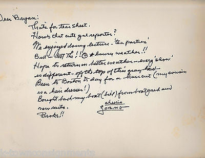 DUELING WWII ERA NEWS CARTOONISTS LARGE INK SIGNED CARTOON SKETCH BRYAN & LORING - K-townConsignments