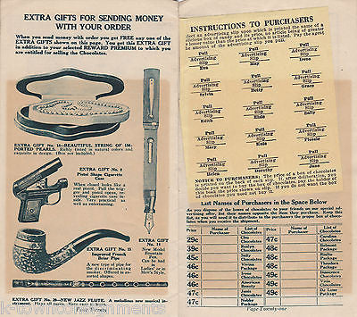 ROYAL CHOCOLATE ANTIQUE GRAPHIC SALES GIFT CATALOG - K-townConsignments