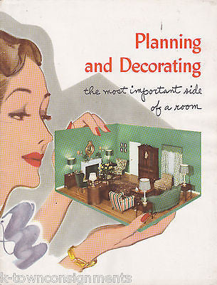 PLANNING & DECORATING YOUR LIVING ROOM VINTAGE HOME DECOR STYLES AD BOOK - K-townConsignments