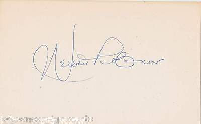 HERBERT O'CONOR CATHOLIC GOVERNOR OF MARYLAND ORIGINAL AUTOGRAPH SIGNED CARD - K-townConsignments
