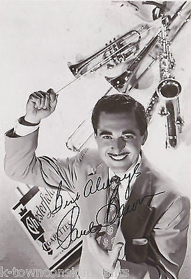 PAUL BARON BIG BAND MUSICIAN CHESTERFIELD CIGARETTES AUTOGRAPH SIGNED PHOTO - K-townConsignments