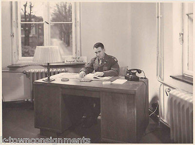 CHIEF OF SURGERY POST-WWII GERMANY SOLDIER'S VINTAGE MEDICAL SNAPSHOT PHOTOS - K-townConsignments